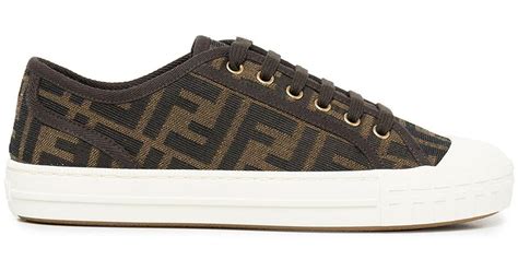 fendi domino sneakers|Fendi domino low top sneakers.